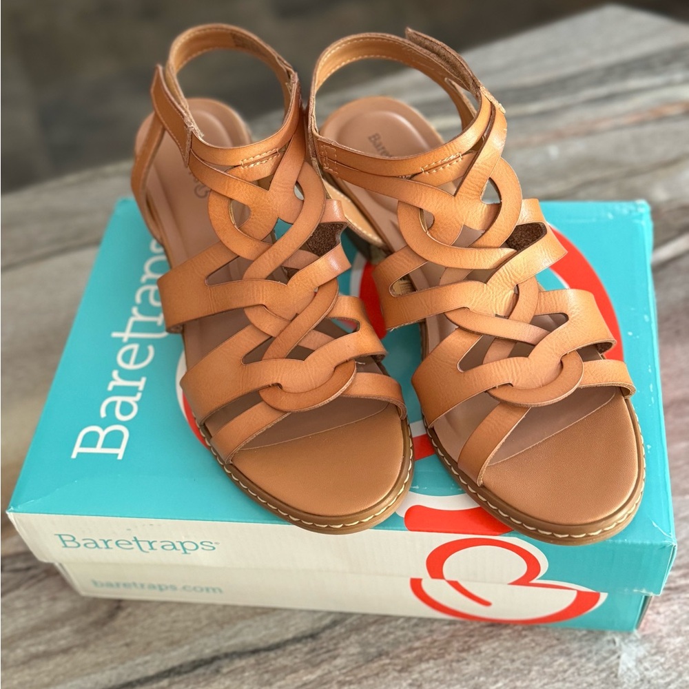 BARETRAPS Celine Tan Sandals